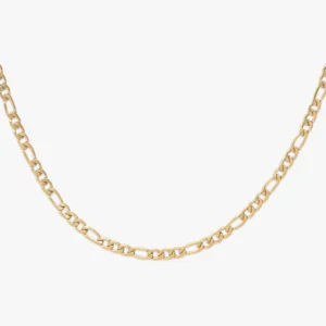 2MM Figaro Chain 14K Gold