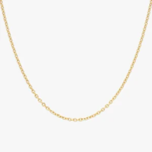 3MM Cable Link Chain 14K Gold