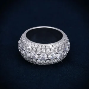 VVS 5-Layer Ring 14K Gold
