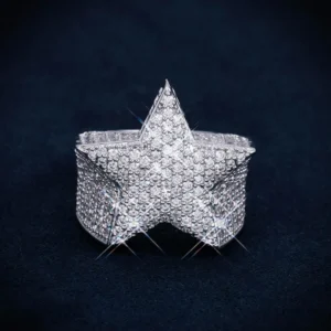 VVS Star Ring 14K Gold