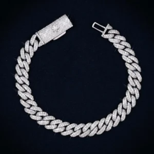 10MM CZ Miami Cuban Link Bracelet