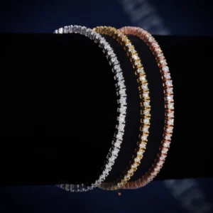 2MM Moissanite Tennis Bracelet