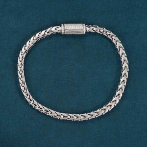 4MM Moissanite Franco Bracelet
