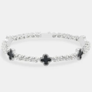 5MM Agate Moissanite Tennis Bracelet
