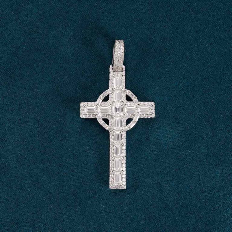 moissanite-celtic-cross-pendant-white-gold