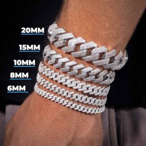 Moissanite Cuban Link Bracelet (ALL SIZES)